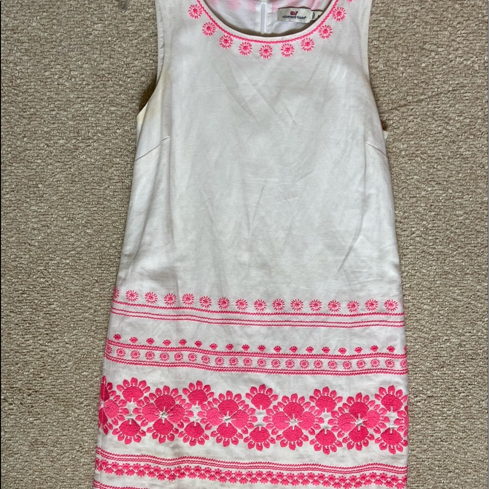 Vineyard Vines white dress